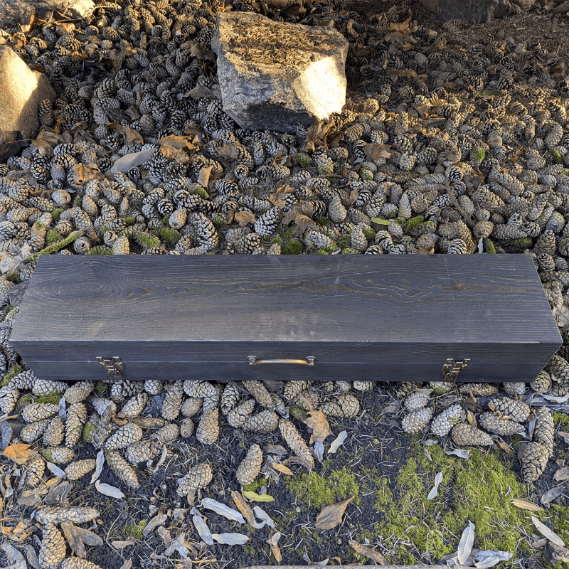 Подарунковий набір шампурів у кейсі “Ситий лицар” на 6 персон (14 предметів)